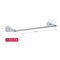 Liberty Hardware Delta Foundations Chrome Silver Towel Bar 24 in. L Die Cast Zinc FNDS24-PC - alternate 2